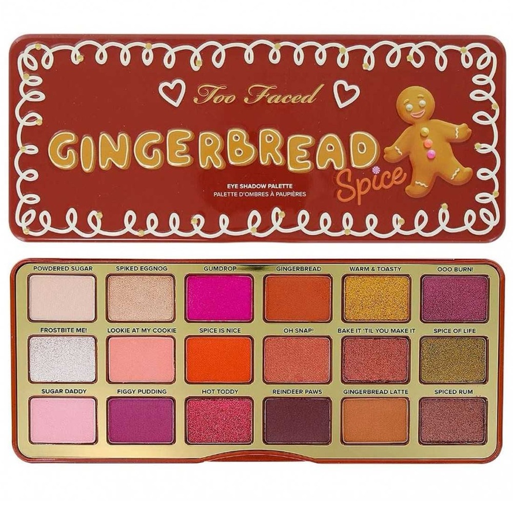 🆕🍪 Gingerbread Spice Eyeshadow Palette - Too Faced - NEW IN BOX - Picture 1 of 4
